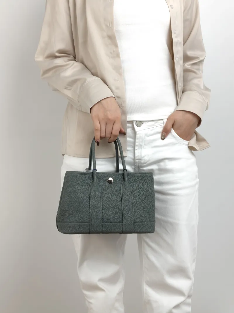 Hermès Top Handle Bag Neo Garden 23 Mini 63 Negonda Calfskin Mini 23 × 10 × 16 cm k — on-model view 1 of 2