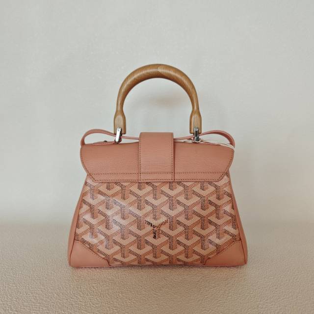 GOYARD Crossbody Bag Saïgon Pink PVC20 × 7.5 × 15 cm — cover view 4 of 4