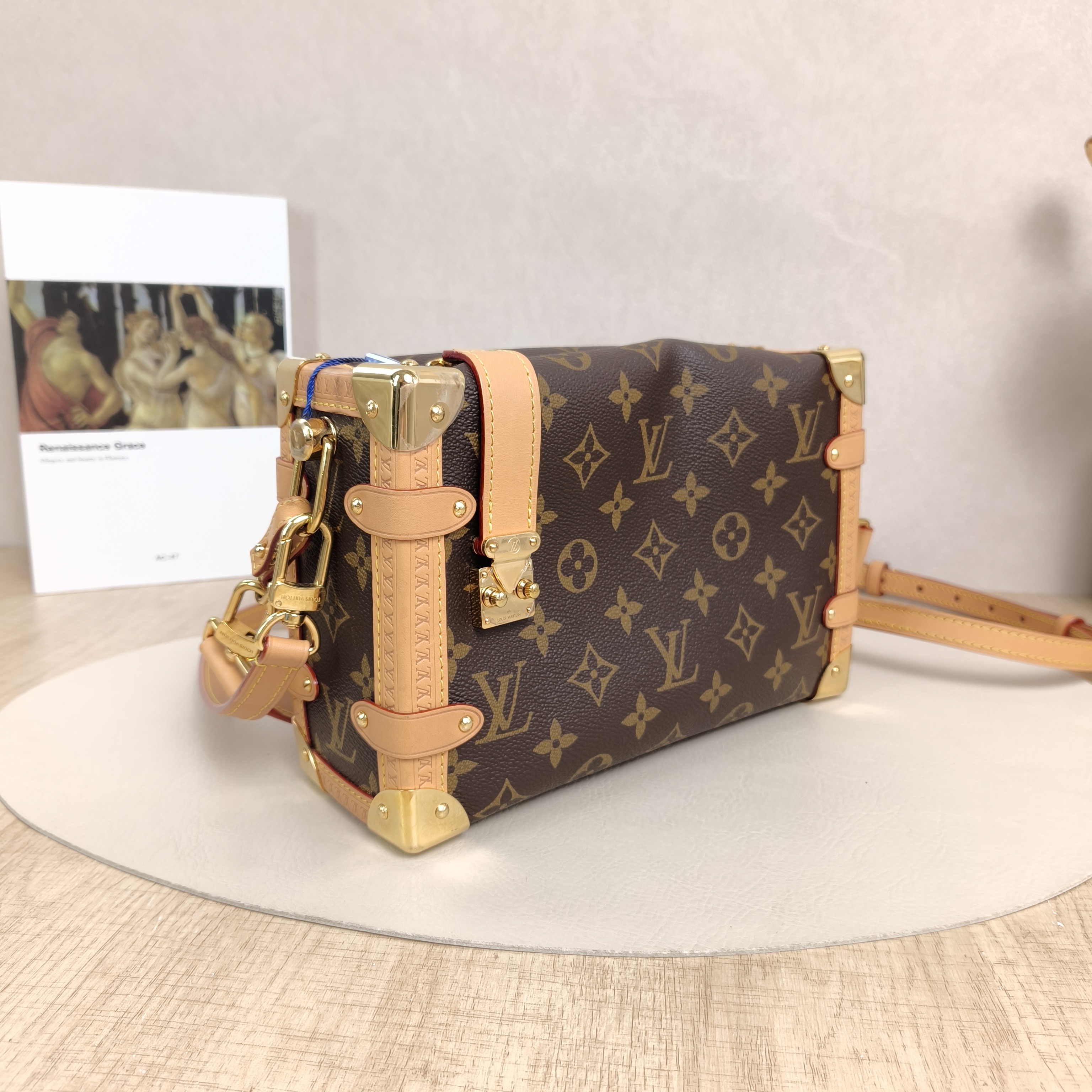 Louis Vuitton Crossbody Bag Side Trunk Box Monogram PVC Medium23.5 × 8.5 × 16 cm — cover view 2 of 6