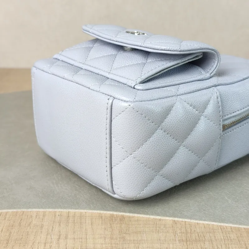 Chanel Backpack Mini Backpack Collection Blue Calfskin One Size 13 × 9 × 18 cm — detail view 1 of 10