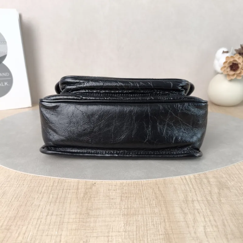 SAINT LAURENT Crossbody Bag Niki D Waxed Leather Calfskin Small21 × 7.5 × 16 cm — cover view 5 of 5