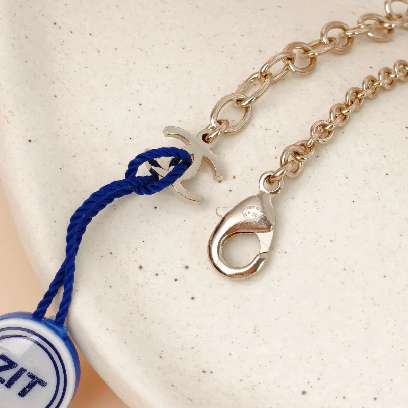 Chanel Necklace Necklace Pink Pearl Necklace Pearl One Size37cm — cover view 8 of 10
