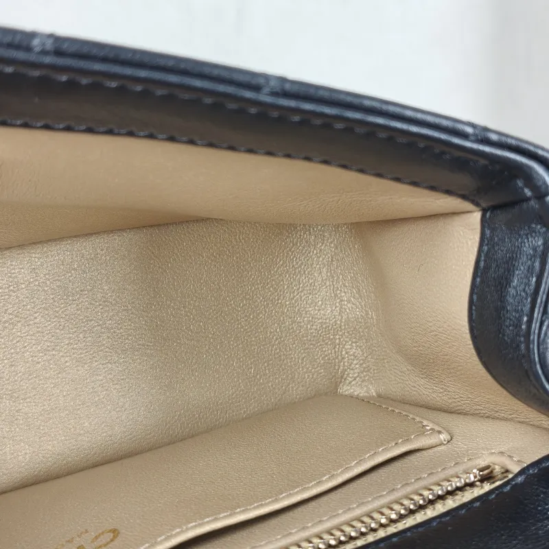 Chanel Crossbody Bag Classic Flap Large Mini CF Mini C Black SL ambskin mini 20 × 6 × 12 cm — detail view 15 of 15