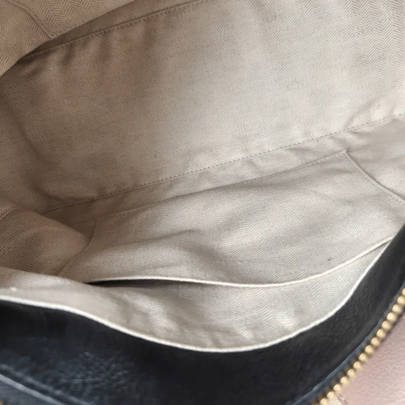 LOEWE Crossbody Bag Puzzle Brown Colorblock Calfskin Medium 29 × 14 × 19.5 cm — detail view 11 of 14