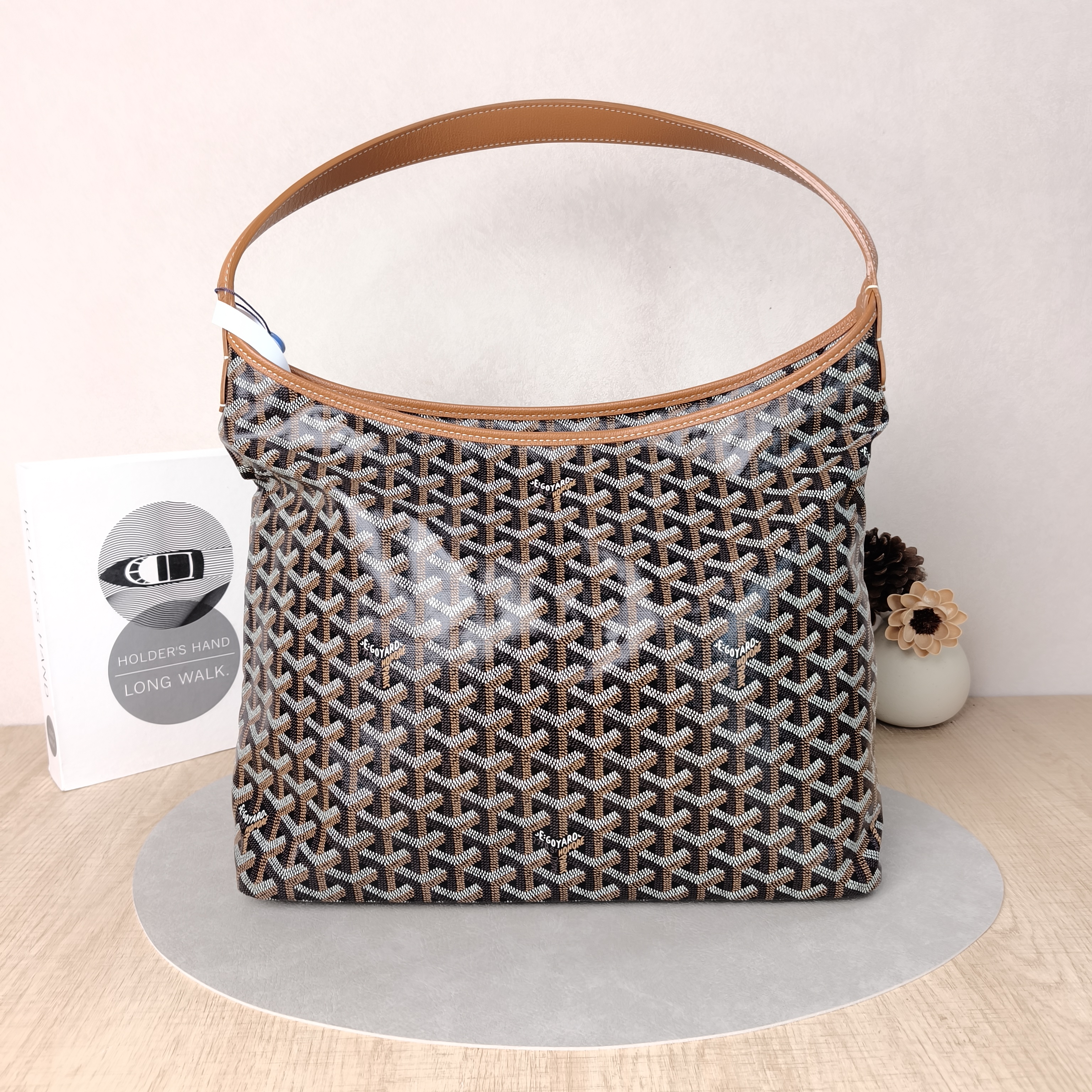 GOYARD Bag Boheme Hobo​ Goyardine 43*14*27