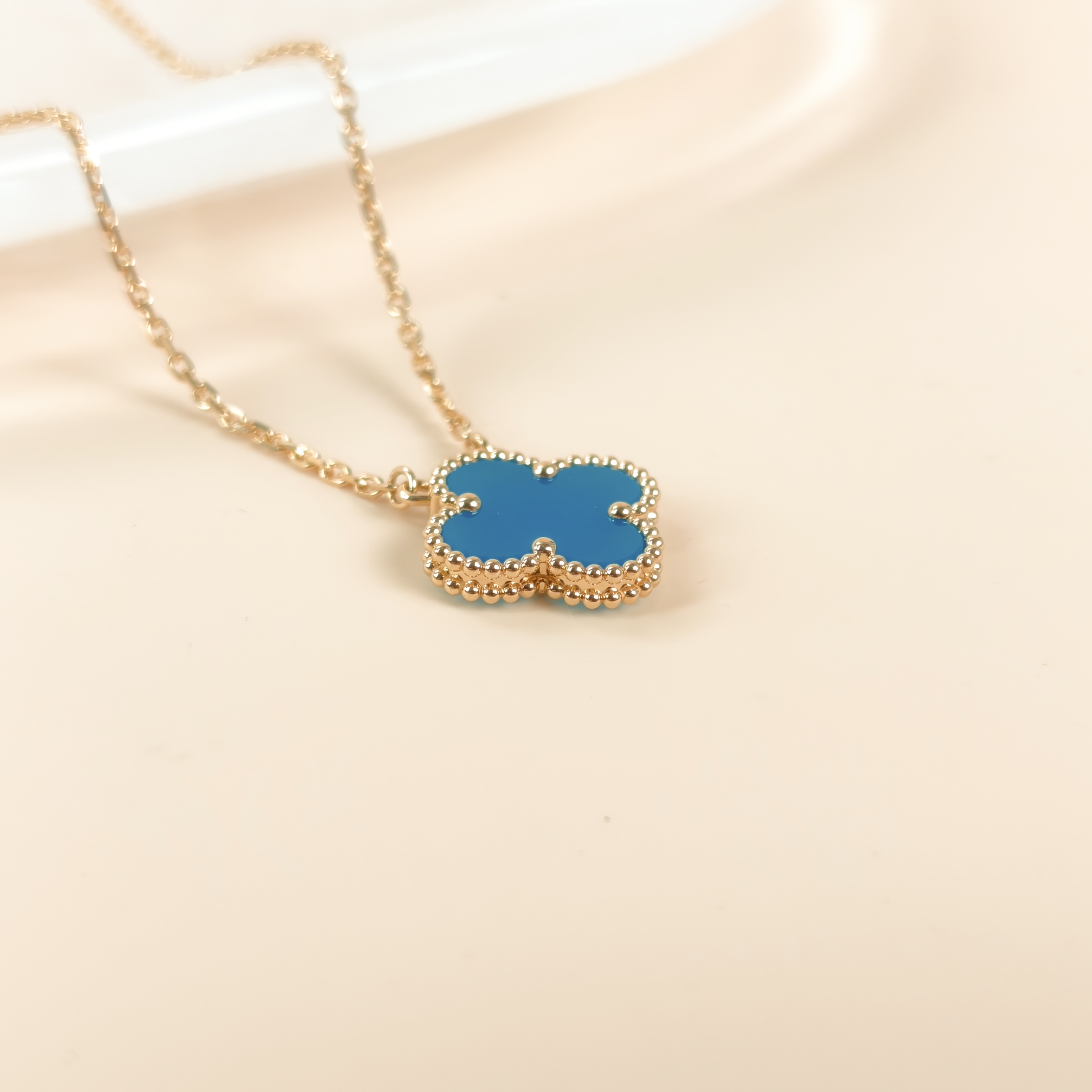 Van Cleef & Arpels Necklace Alhambra Alhambra Collection Necklace 18KY ellow Gold Vintage Small42cm โ cover view 7 of 10