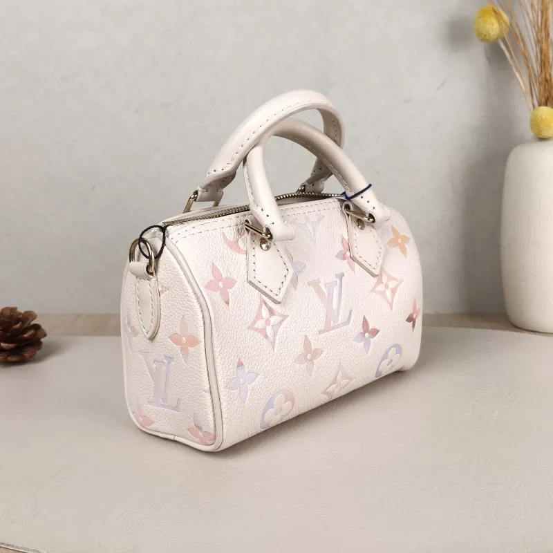 Louis Vuitton Crossbody Bag Speedy Nano Monogram Empreinte Embossed Calfskin nano 16 × 7.5 × 10 cm — cover view 5 of 6