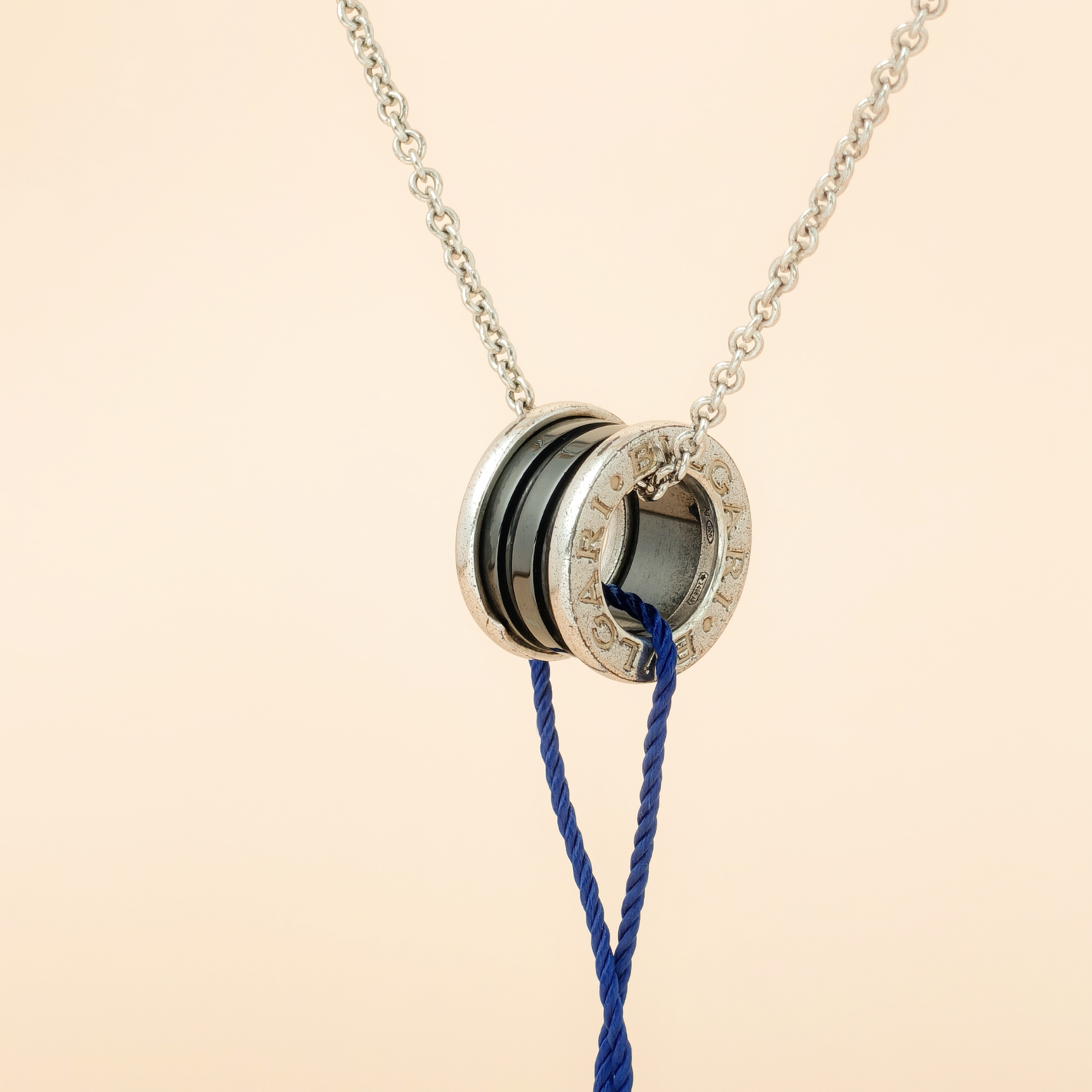 Bvlgari Necklace B.zero1Collection Edition 925 One Size Pendant1.5cm 47cm — cover view 7 of 10