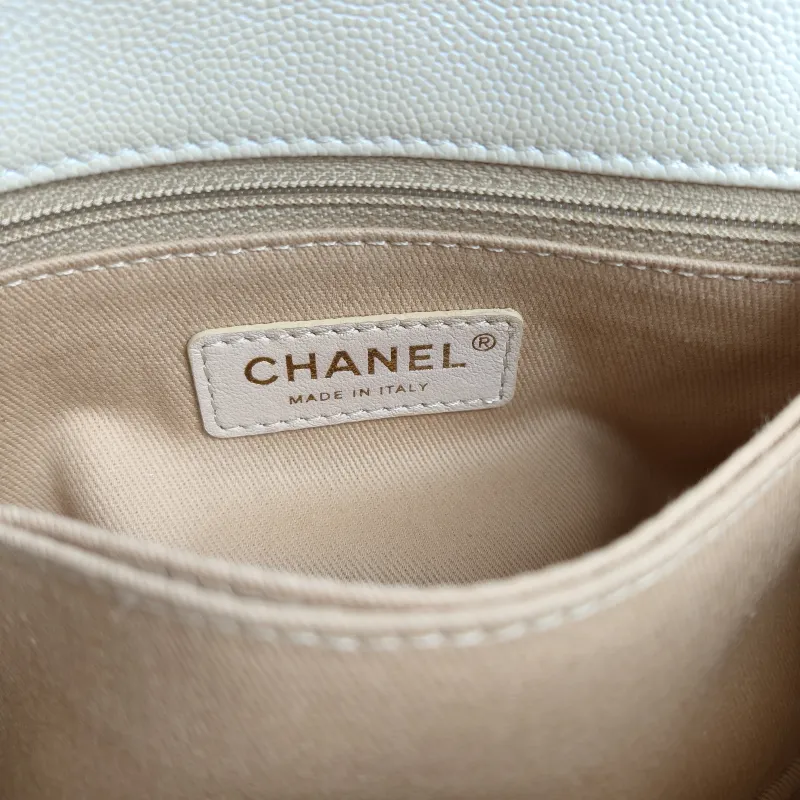 Chanel Top Handle Bag Coco Handle​ Grained Calfskin Small24 × 10 × 14 cm — detail view 11 of 15