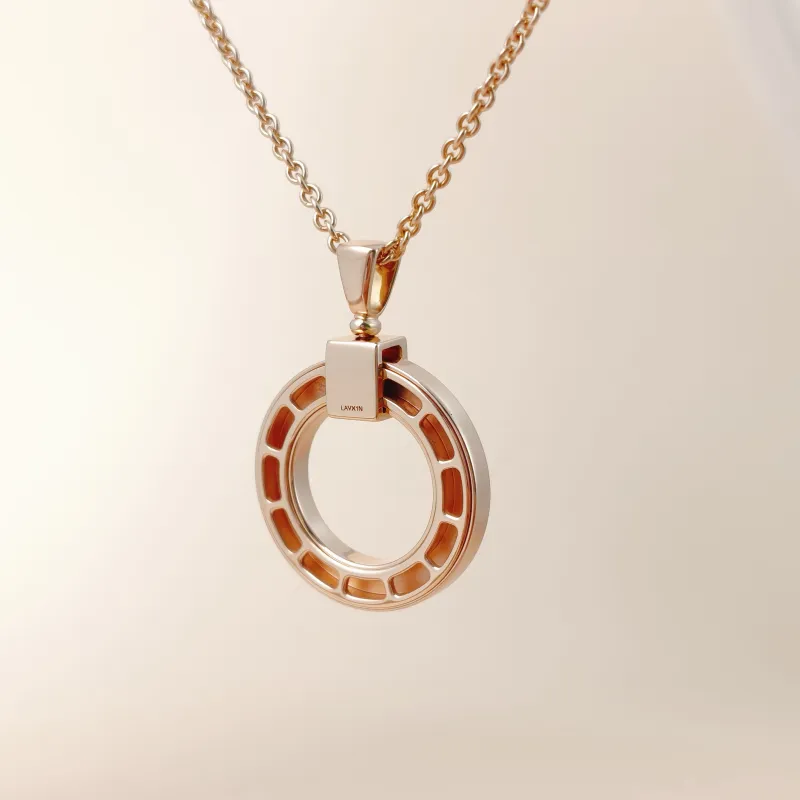 Bvlgari Necklace Collection Rose Gold Diamond18KR ose Gold One Size 46cm — cover view 8 of 10