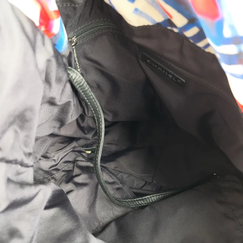 Chanel Backpack Backpack Colorblock Nylon One Size 30 × 15 × 35 cm 22 — detail view 4 of 14