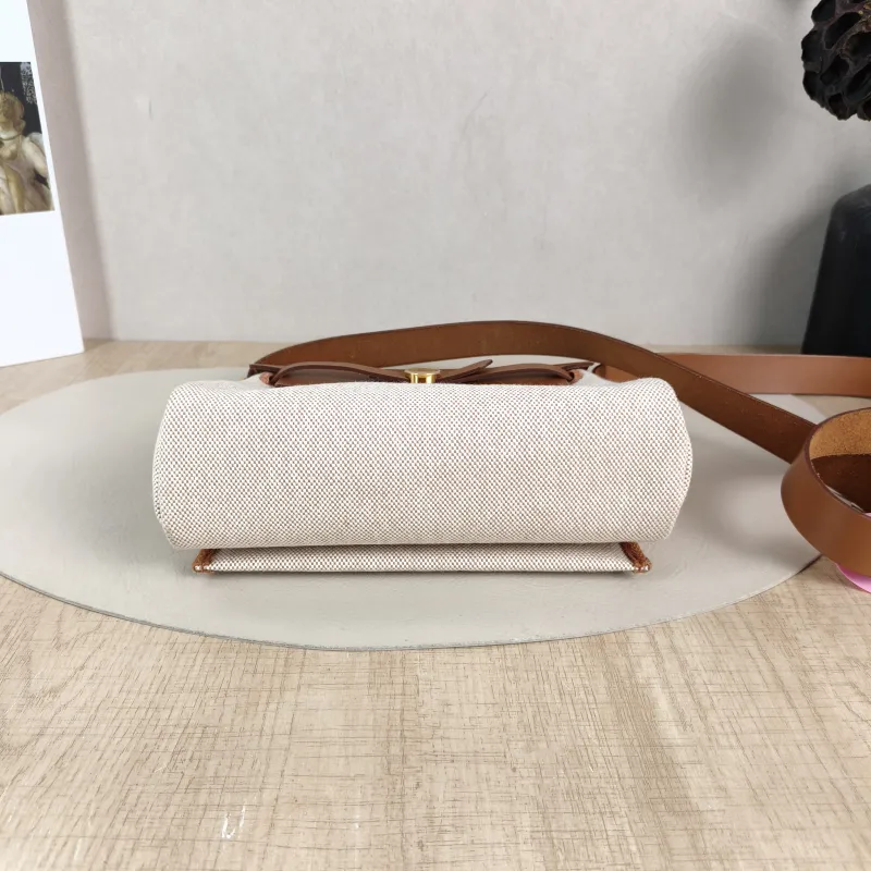 Hermès Shoulder Bag Herbag Zip 20 Beige Canvas Mini 20 × 7 × 17 cm w — cover view 2 of 5