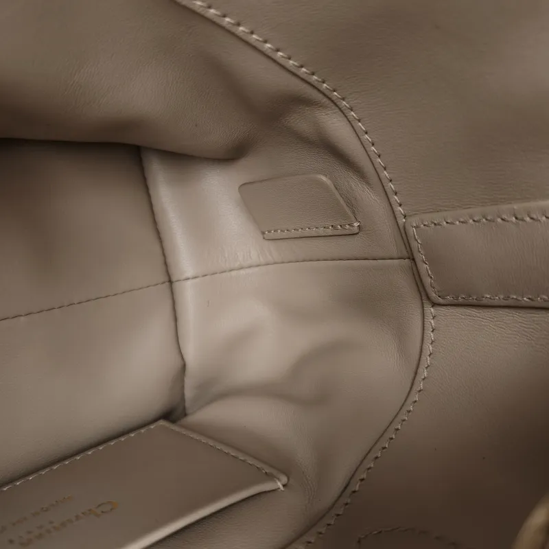 DIOR Top Handle Bag TOUJOURS Edition Beige Calfskinmini13 × 12 × 15 cm — detail view 10 of 15