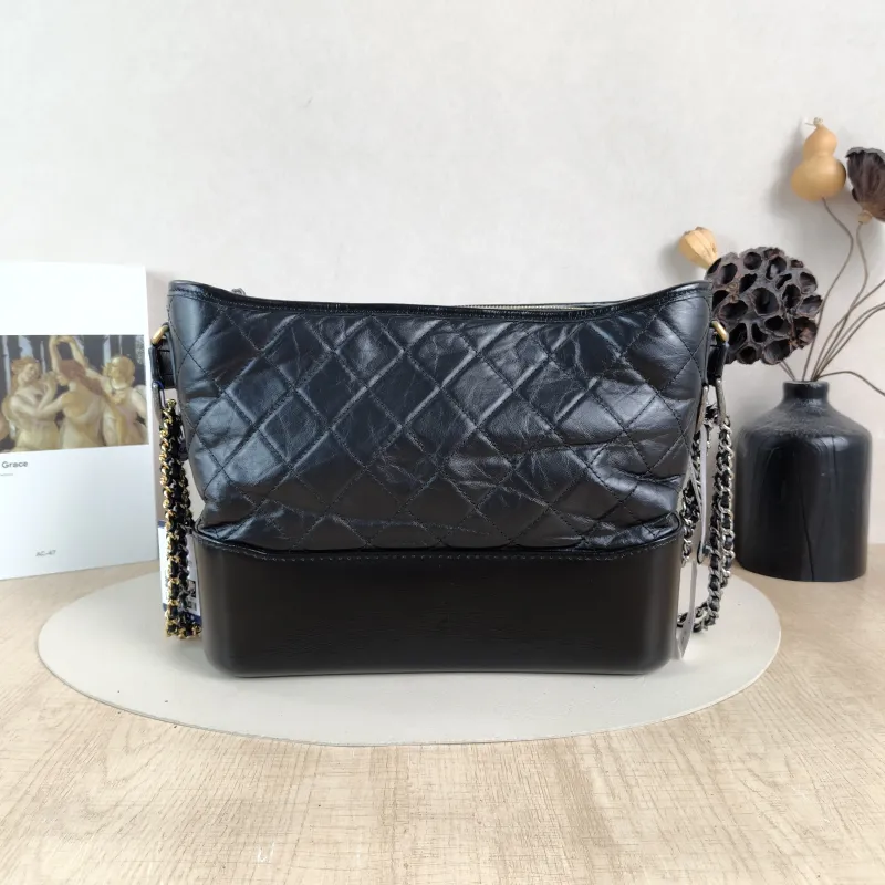 Chanel Crossbody Bag Gabrielle Gabrielle Bag Black CC alfskin Large28 × 10 × 23 cm — cover view 3 of 5