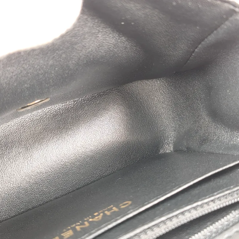 Chanel Crossbody Bag Classic Flap Mini CF Mini Black Lambskin One Size17 × 8 × 13.5 cm — detail view 14 of 15
