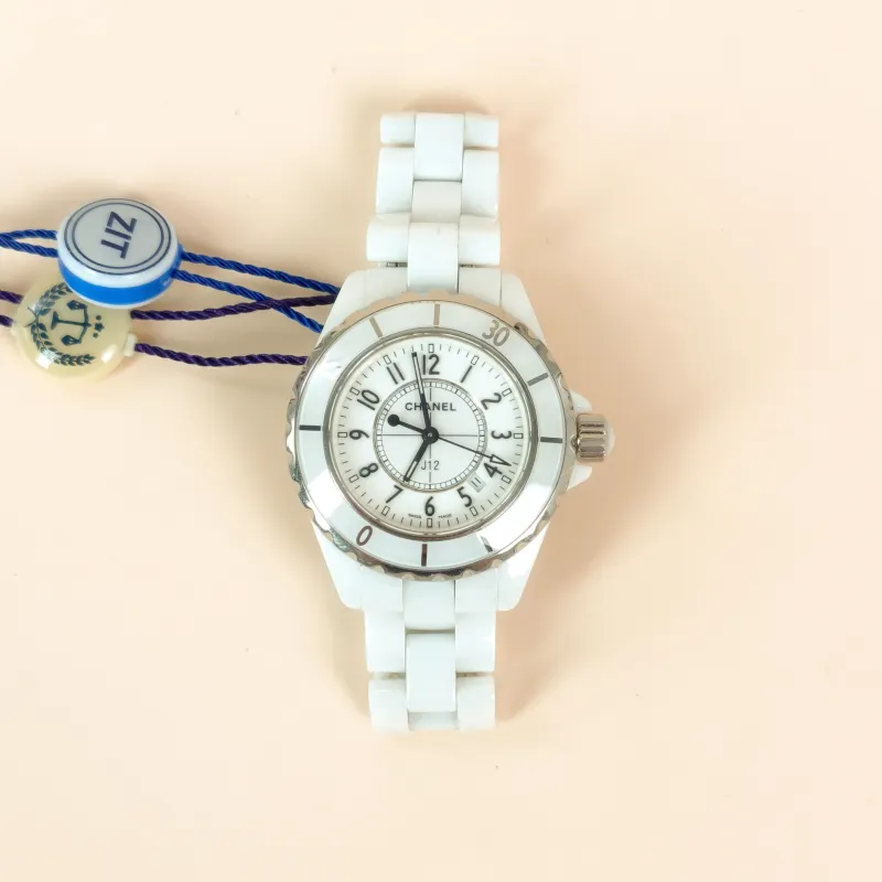 Chanel Watch J12Collection Watch White One Size34