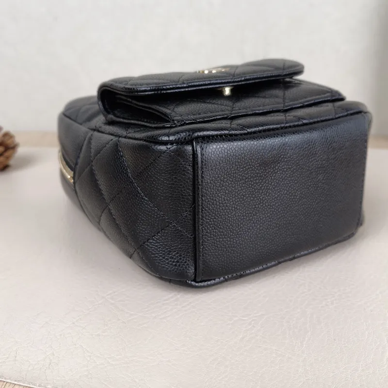 Chanel Backpack mini Backpack Collection Black Grained Calfskin One Size 13 × 9 × 18 cm — detail view 6 of 13