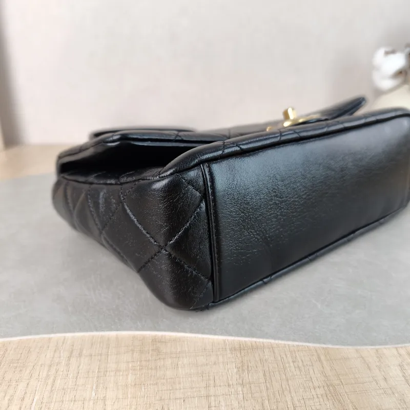 Chanel Shoulder Bag Editioncf Black Lambskin One Size 24 × 7 × 14.5 cm — detail view 5 of 13