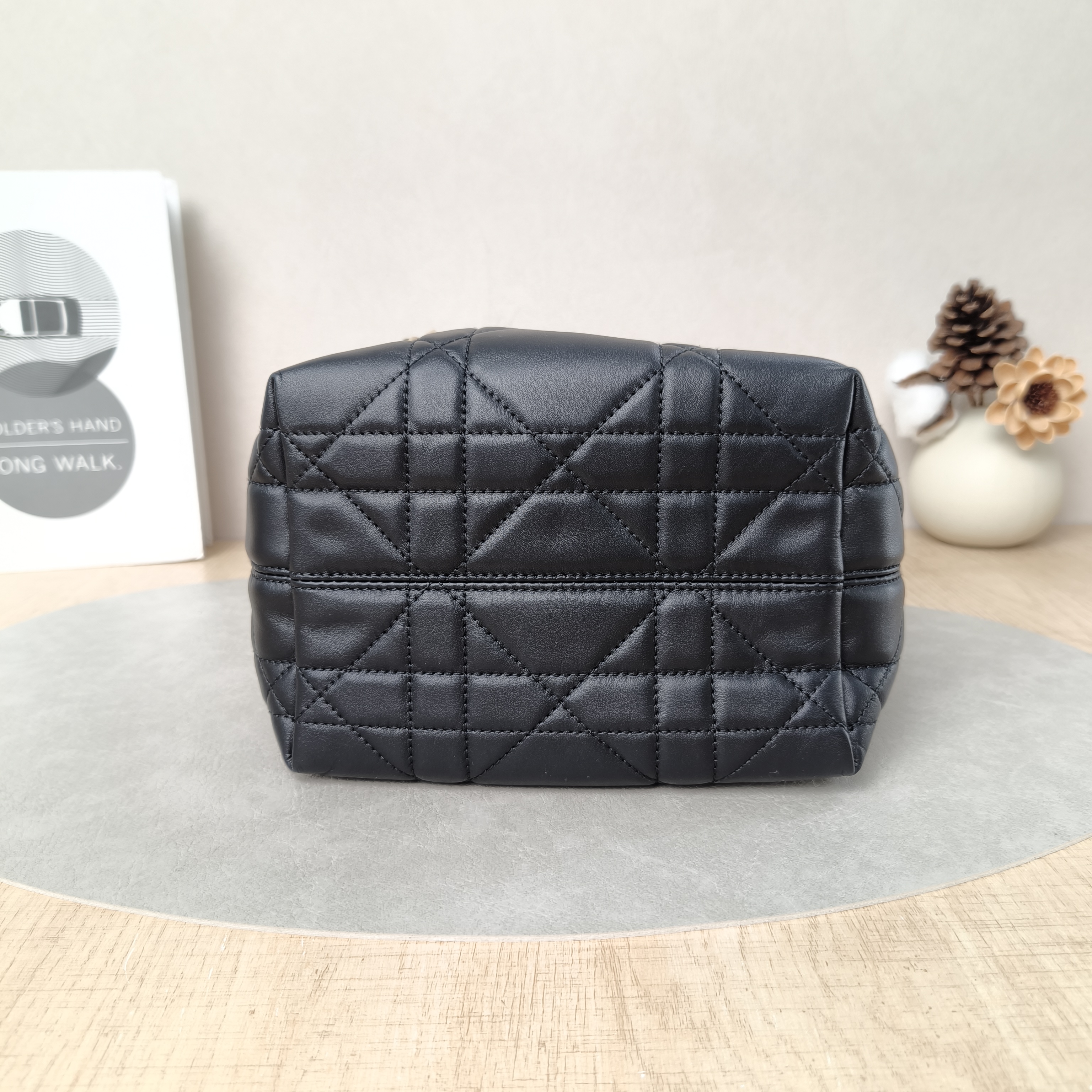 DIOR Shoulder Bag TOUJOURS Edition Black Calfskin Small18.5 × 12 × 18.5 cm — cover view 5 of 5
