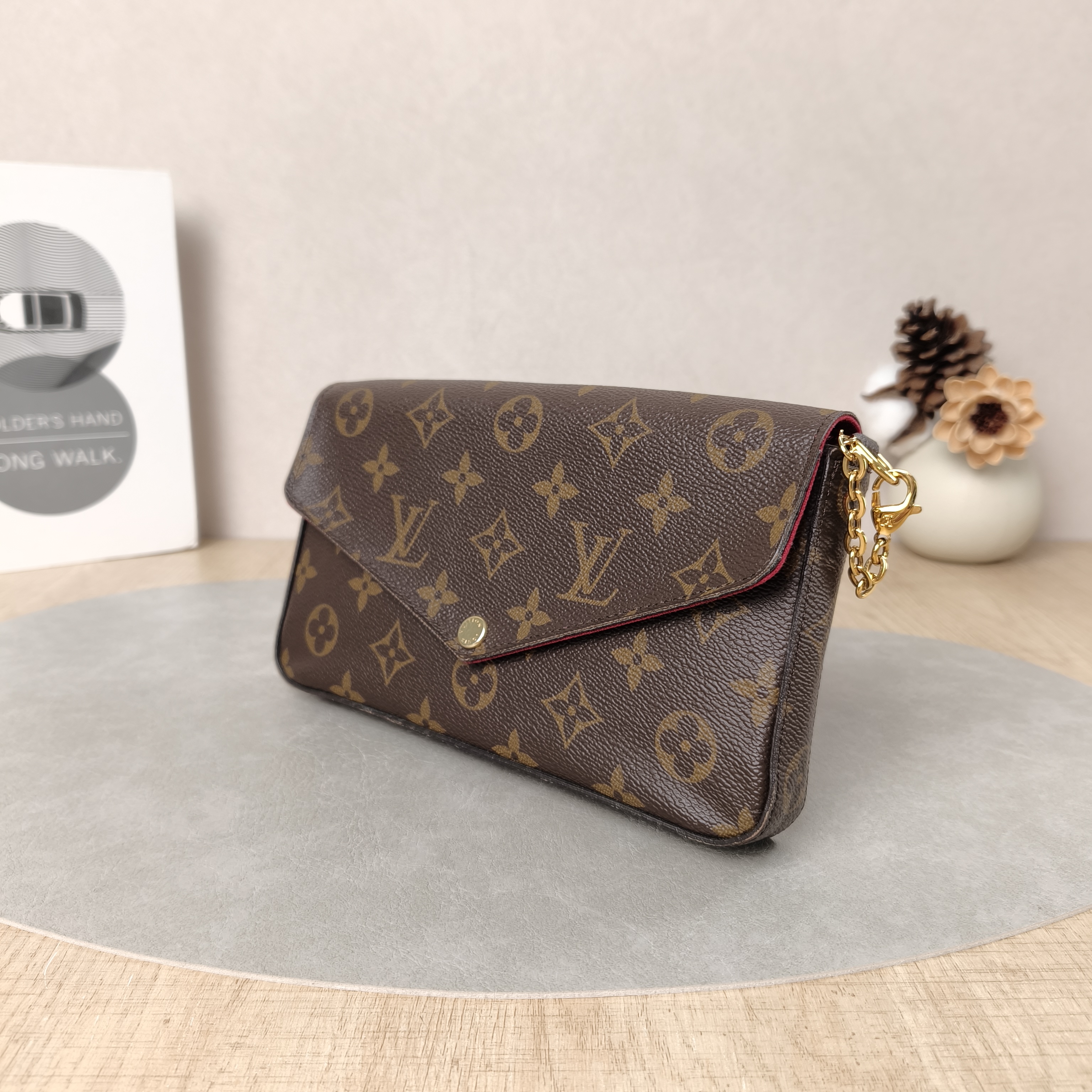 Louis Vuitton Crossbody Bag Pochette Félicie Monogram PVC Small21 × 3 × 12 cm — cover view 3 of 6