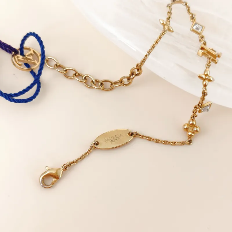 Louis Vuitton Bracelet Pendant Bracelet Gold One Size18cm — cover view 3 of 11