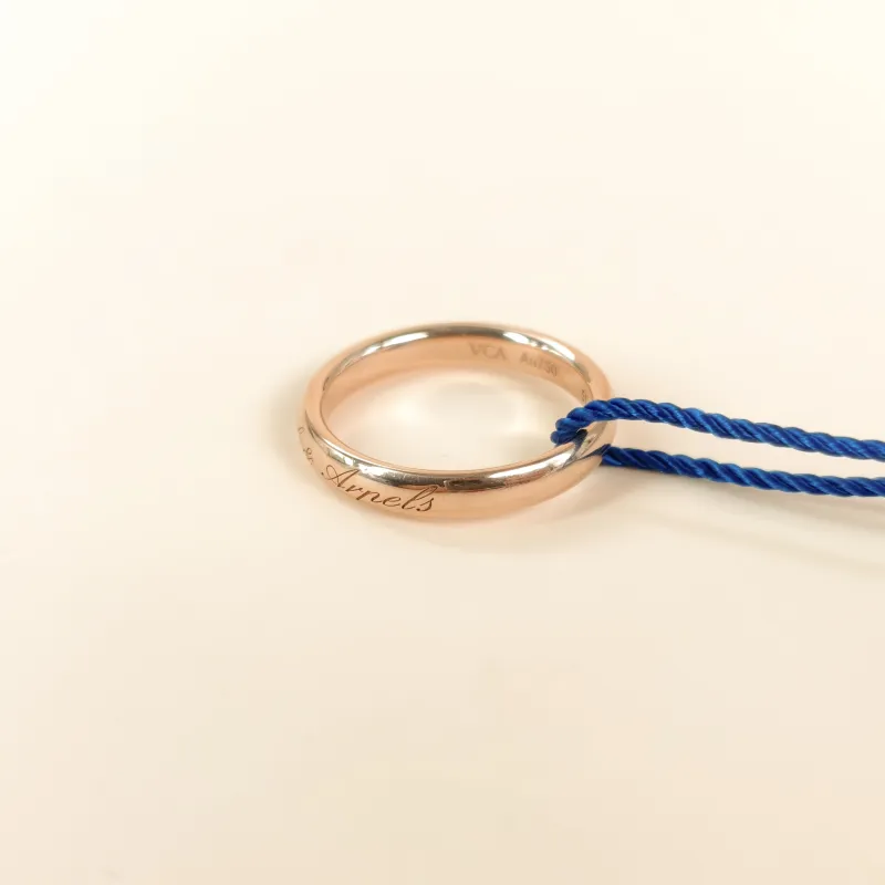 Van Cleef & Arpels Ring Tendrement Signature Ring Rose Gold 18KR ose Gold One Size51 — cover view 3 of 5