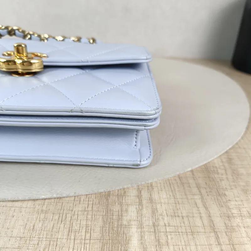 Chanel Crossbody Bag 24p Calfskin One Size 20 × 6.5 × 12.5 cm — detail view 14 of 15
