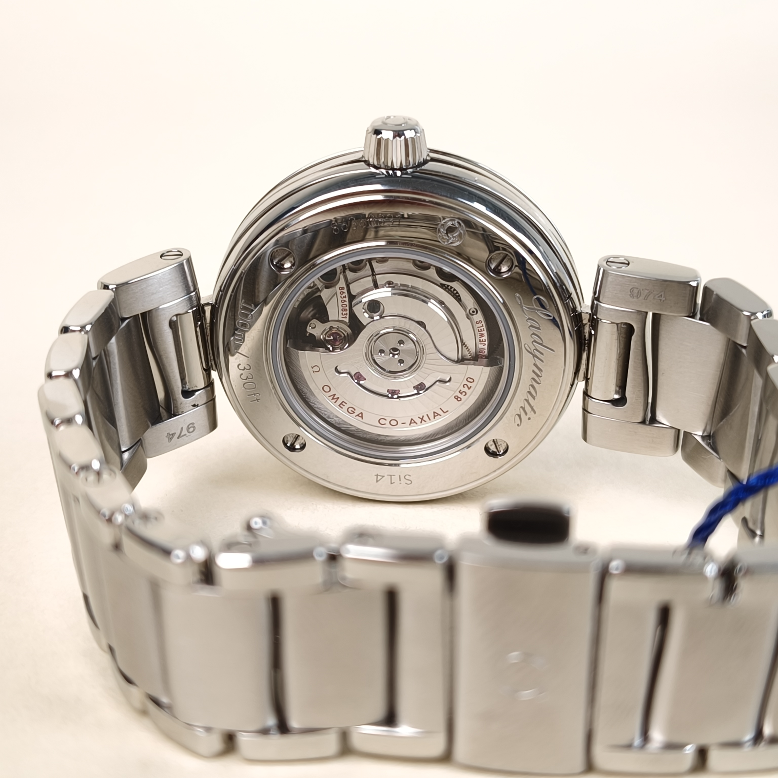 OMEGA Watch LADYMATIC Collection425.30.34.20.55.001 Watch White Mother-of-Pearl One Size34 — cover view 4 of 11