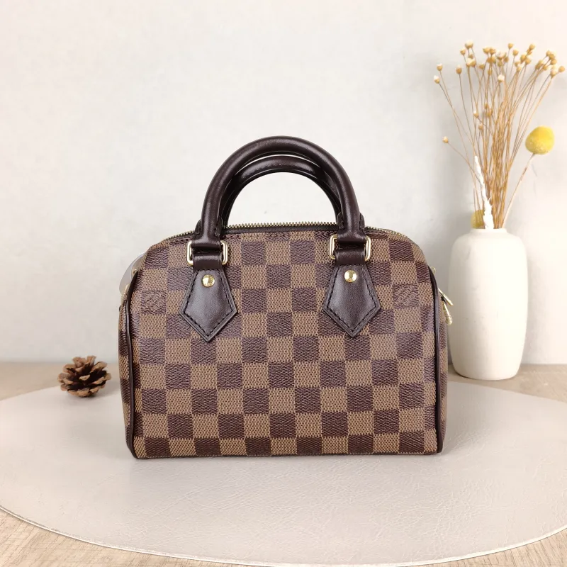 Louis Vuitton Crossbody Bag Speedy20 Shoulder Strap PVC Small20.5 × 12 × 13.5 cm — cover view 4 of 5