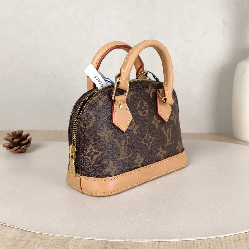 Louis Vuitton Crossbody Bag Alma Nano Monogram PVC nano 18 × 8 × 12 cm — cover view 2 of 5