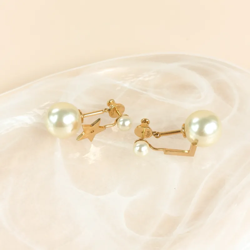 DIOR Jewelry · Earrings Gold Pearl One Size — cover view 3 of 5
