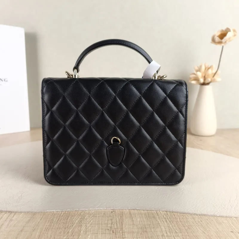 Chanel Backpack 25k Backpack Black Lambskin One Size 18.2 × 5 × 14 cm — cover view 3 of 6
