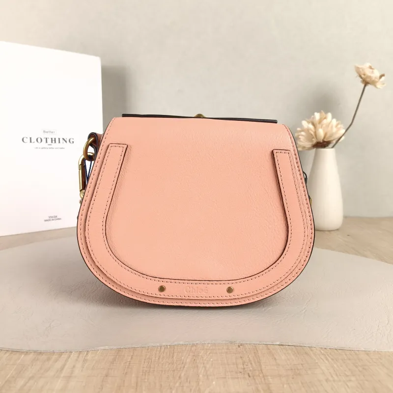 Chloé Crossbody Bag nile Top Handle Crossbody Bag Pink Calfskin 19 × 5 × 15.5 cm