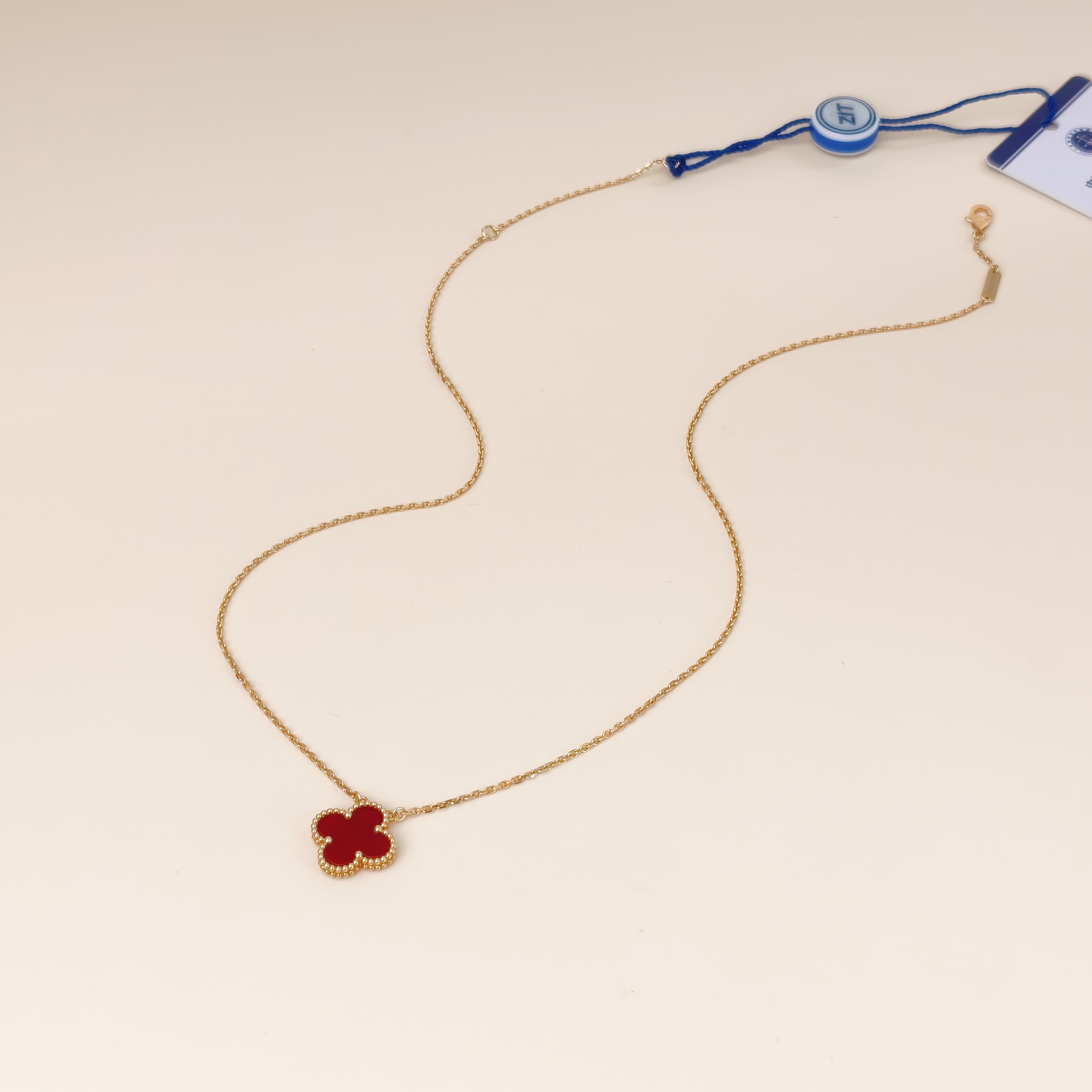 Van Cleef & Arpels Necklace Alhambra Alhambra Collection Necklace 18KY ellow Gold Vintage Small46cm — cover view 4 of 10