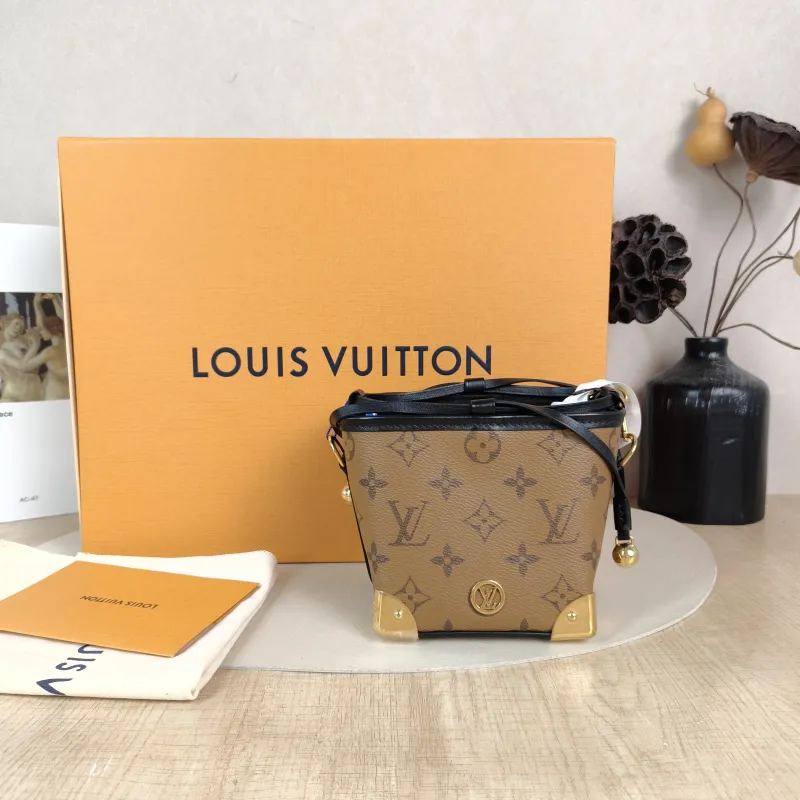 Louis Vuitton Crossbody Bag NOÉ PURSE LV CHARMS Monogram PVC Mini 11.5 × 11.5 × 11.5 cm — cover view 4 of 6