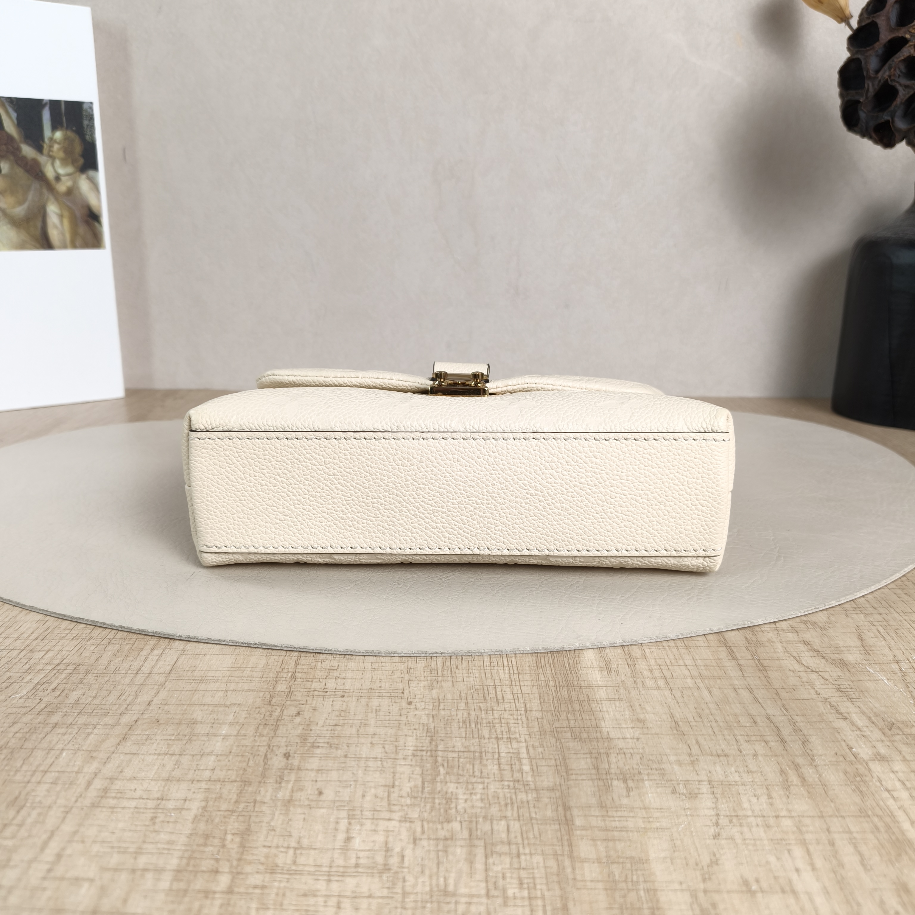 Louis Vuitton Crossbody Bag MADELEINE White Empreinte Embossed Calfskinnano21 × 6 × 12.5 cm — cover view 4 of 5