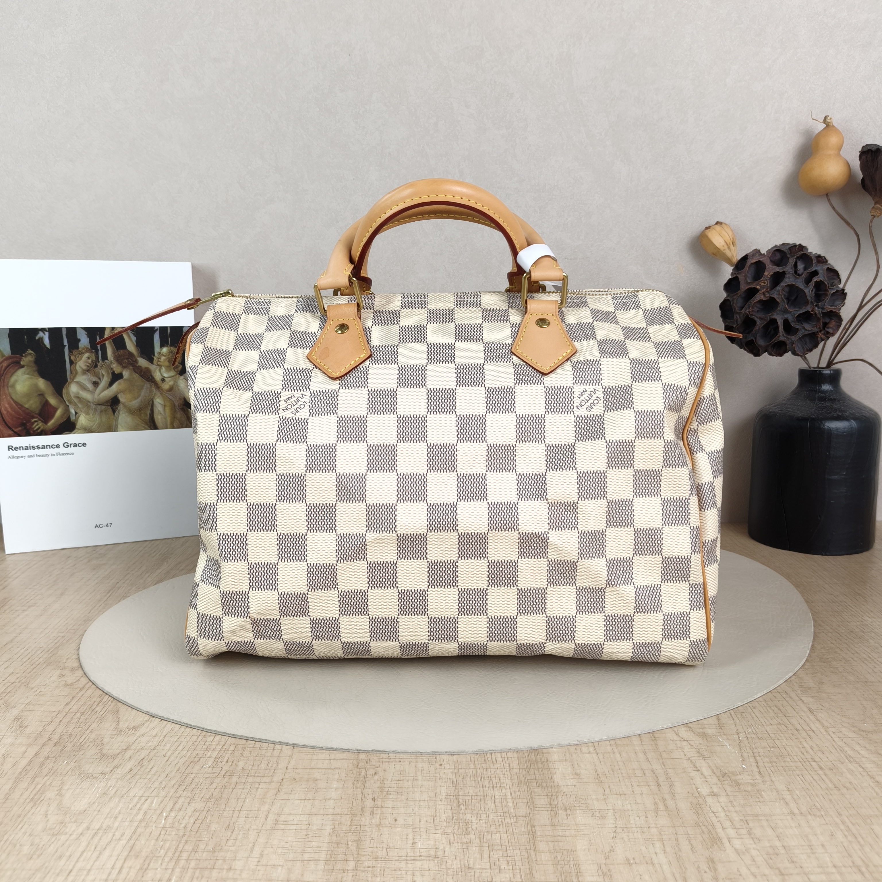 Louis Vuitton Top Handle Bag Speedy30 Edition- PVC Large30 × 17 × 21 cm