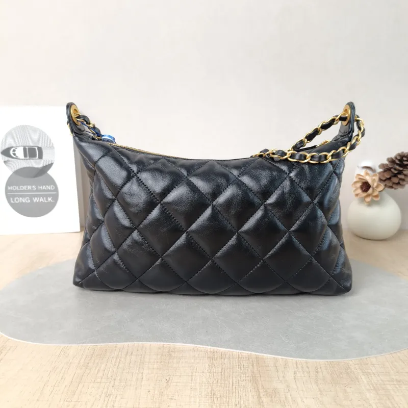Chanel Shoulder Bag 25s hobo Black Lambskin 32 × 4 × 18 cm — cover view 6 of 6