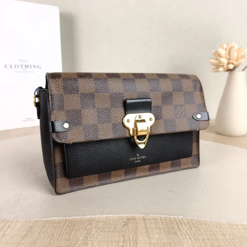 Louis Vuitton Crossbody Bag VAVIN woc Brown PVC Mini 19 × 4 × 12.5 cm — cover view 3 of 4