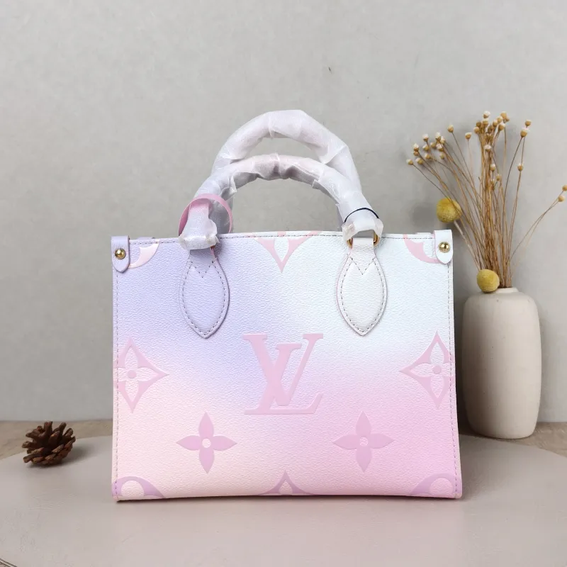 Louis Vuitton Shoulder Bag Onthego PVC Small 25 × 11.5 × 19 cm