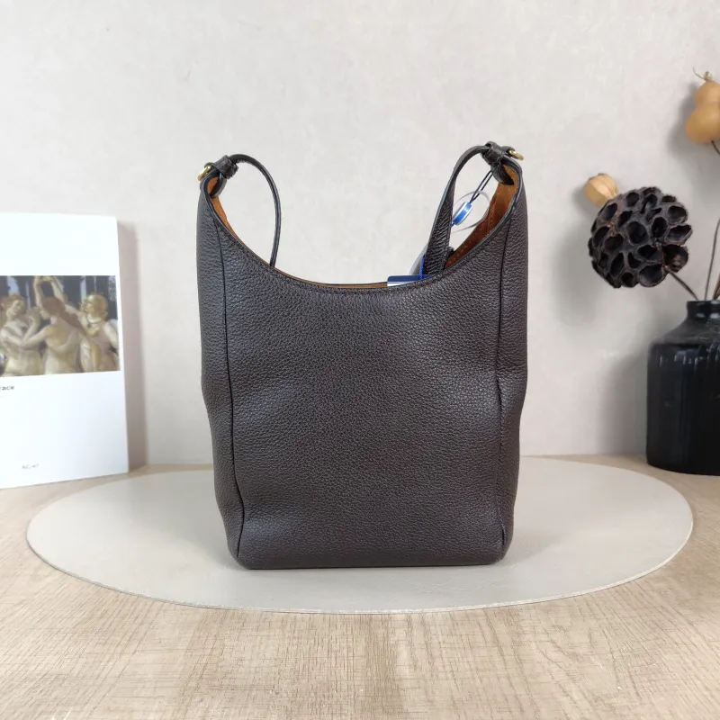 Miumiu Crossbody Bag logo Brown Calfskin One Size 16 × 7 × 17 cm — cover view 5 of 6