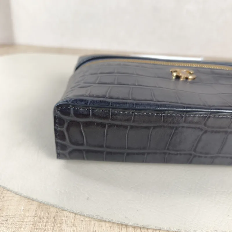 Chanel Crossbody Bag Collectionlp Top Handle Bag Dark Grey Calfskin One Size 19.5 × 5 × 17 cm — detail view 12 of 12