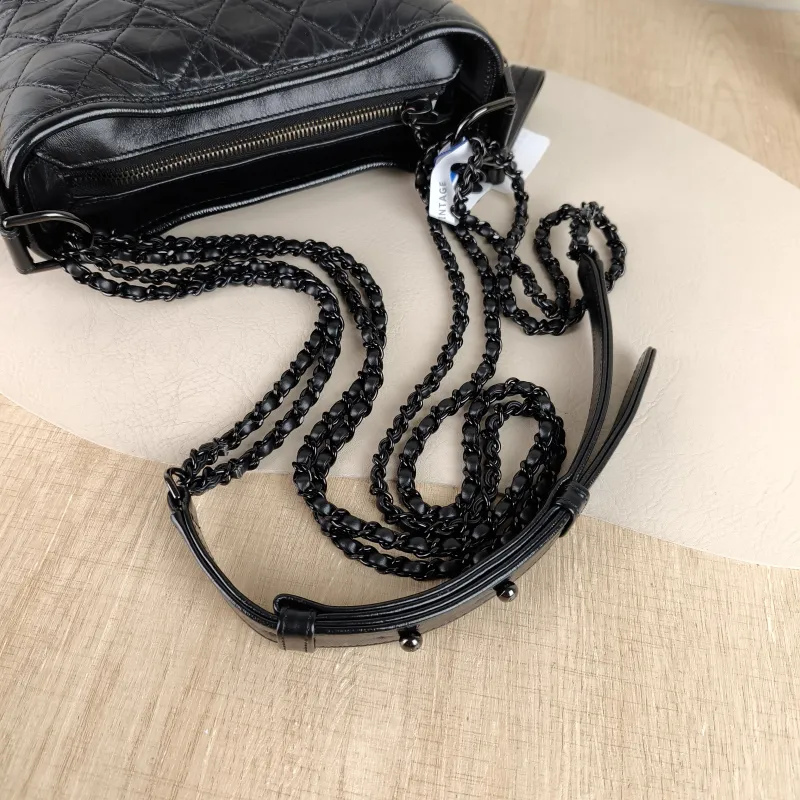 Chanel Crossbody Bag Gabrielle Gabrielle Bag Black Calfskin Small 20 × 8 × 15 cm 28 — detail view 3 of 13