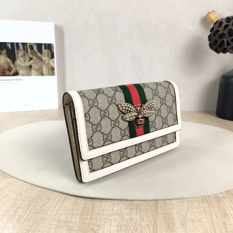 GUCCI Crossbody Bag Crossbody Bag White PVC One Size 20 × 3 × 12 cm — cover view 6 of 6