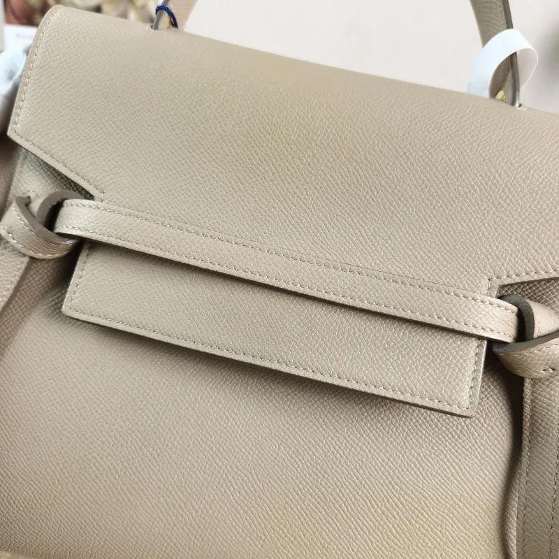 CELINE Shoulder Bag Belt Micro Calfskin Medium 24 × 13 × 20 cm — detail view 10 of 14