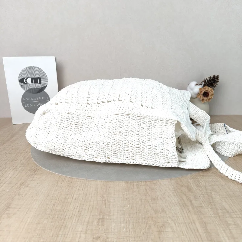 Miumiu Shoulder Bag Woven White Woven One Size36 × 9 × 37 cm — detail view 9 of 9
