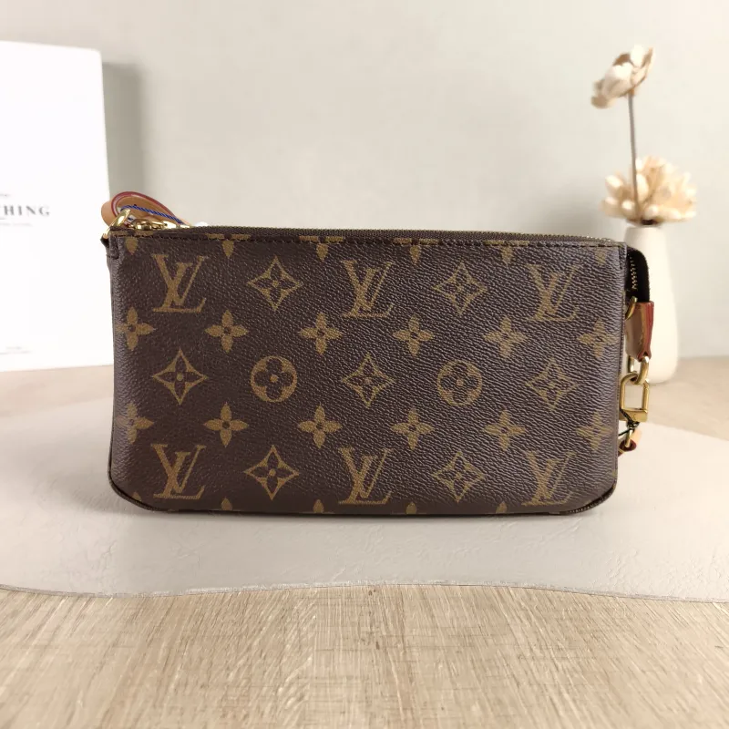 Louis Vuitton Shoulder Bag Pochette Accessoires Two Straps Monogram PVC Large 23.5 × 4 × 13.5 cm — cover view 6 of 6