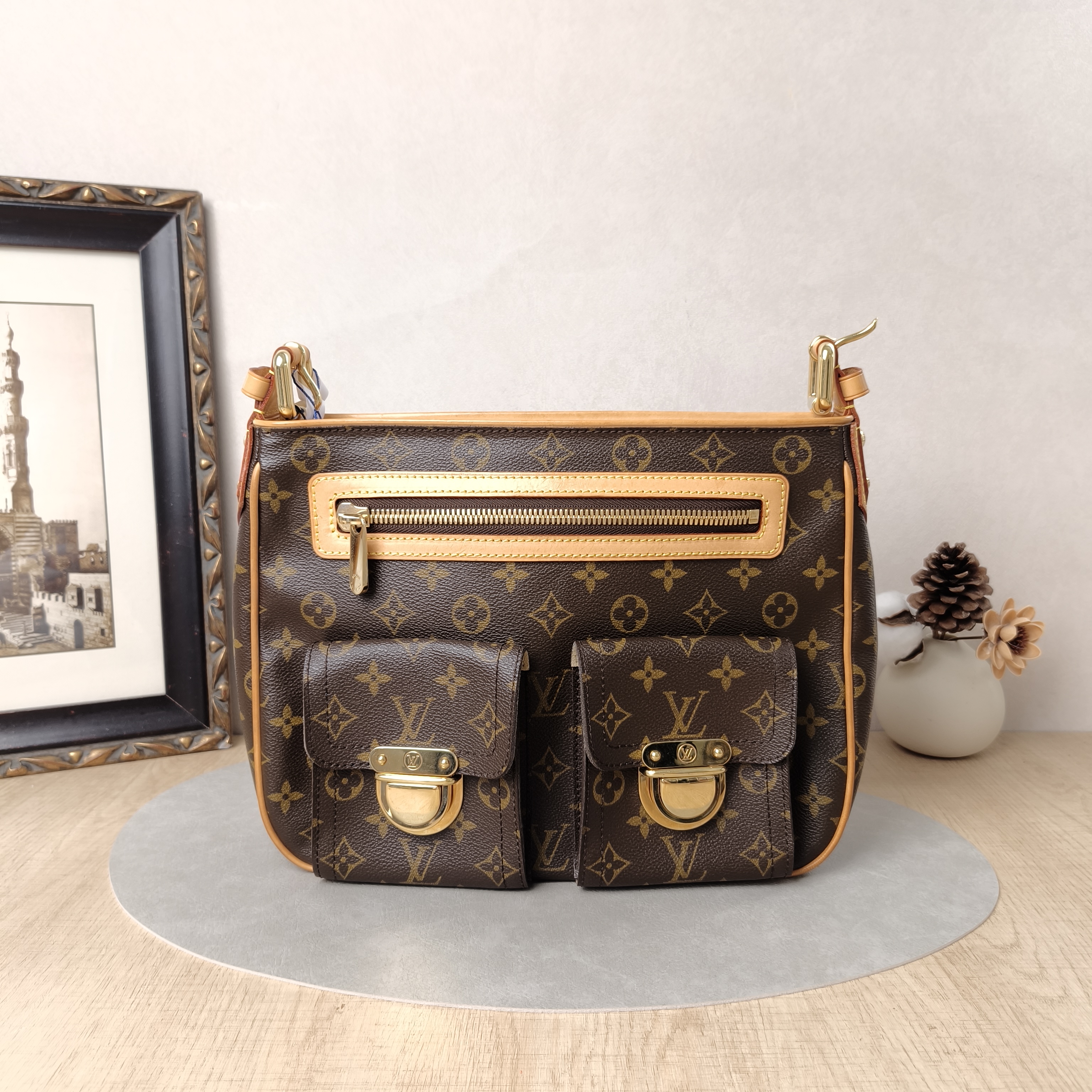 Louis Vuitton Bag Manhattan PVC 30*9*24