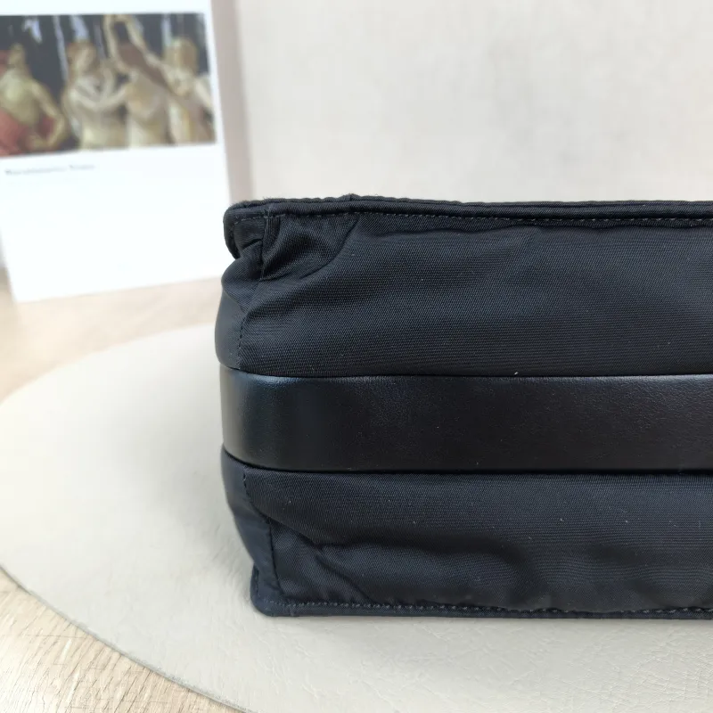 PRADA Shoulder Bag Re-Nylon Shoulder Bag Black Nylon 23 × 11 × 16 cm — detail view 12 of 13