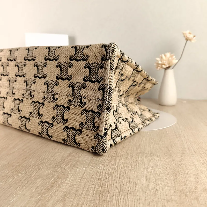 CELINE Shoulder Bag CABAS THAIS Shopping Tote Large 40 × 16 × 30 cm — detail view 2 of 10